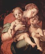 Jacopo Pontormo Madonna mit Johannes dem Taufer Germany oil painting artist
